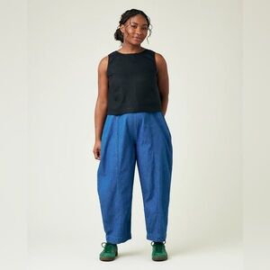 Beyond Nine barrel leg pants